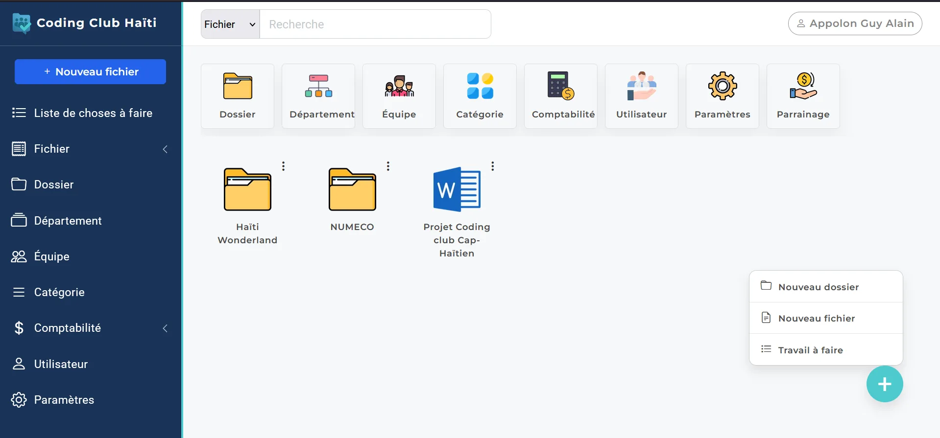 MyTeamCollab: Appolon Guy Alain rivoluziona la condivisione di documenti in team